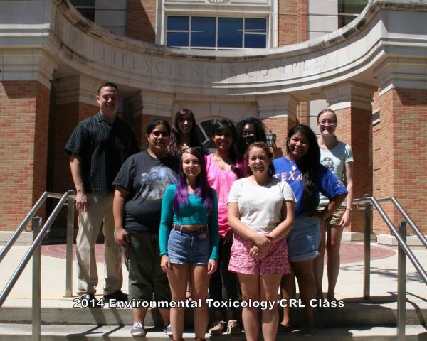 Fall 2014 Environmental Toxicology Class Photo