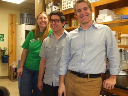 David de la Cerda with Susan Hammerly and Dr. Jeff Johnson